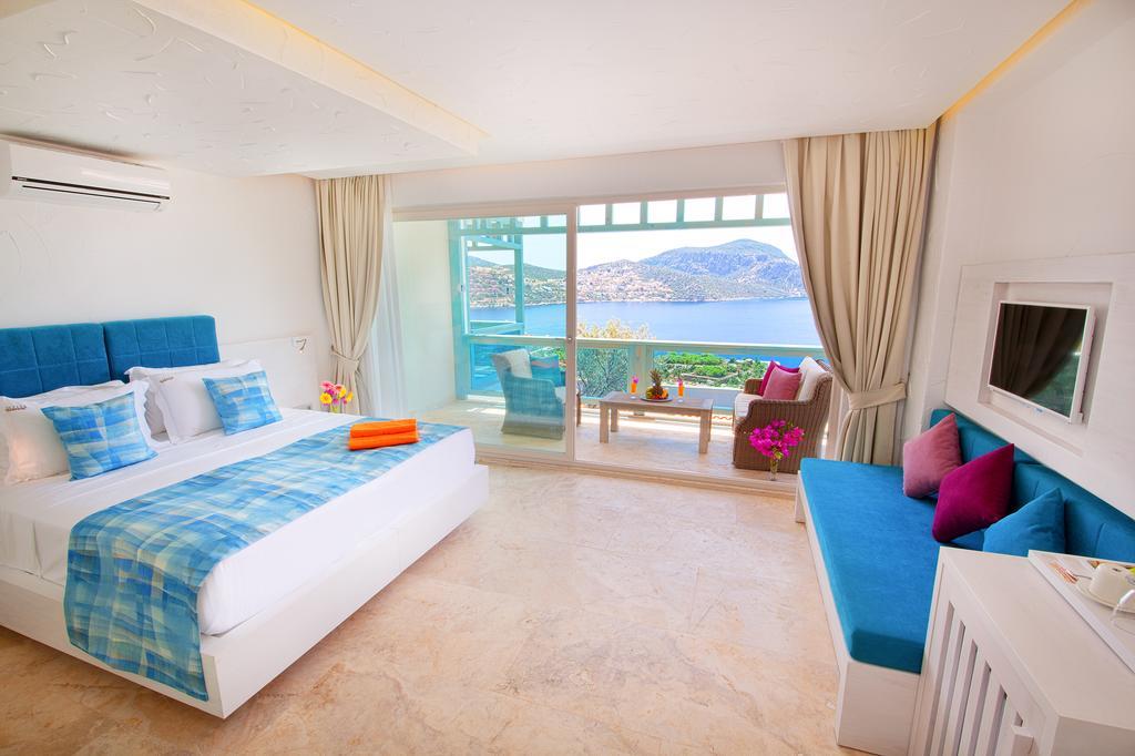 Asfiya Sea View Hotel Kaş Pokój zdjęcie